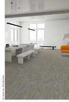 Dalles de moquette modulaires 50x50 en PVC, avec coussinets, antistatiques, écologiques, pour salle de conférence