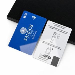 Maßgefertigte PVC-Magnetstreifen-RFID-Smartcard <span class=keywords><strong>Locco</strong></span> Hico 300 Oe 2750 Oe Wasserdicht 13,56MHz für Hotelzimmerschlüssel & Zugangskontrolle - Product Image 2