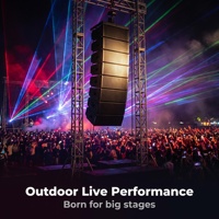Système de sonorisation Line Array auto-alimenté double 8 pouces pour intérieur et extérieur
