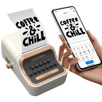 Printer Thermal Mini Nirkabel Portabel Kompatibel Foto Saku