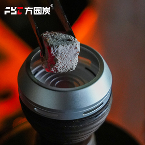 25mm 30mm 33mm Natural Black Smokeless Coconut Shell Cube Quick <strong>Light</strong> Shisha <strong>Coal</strong> Low Ash Long Lasting Hookah Charcoal 90-120min - Product Image 5