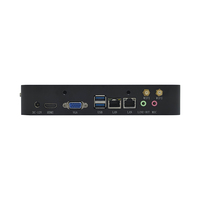 2026 ELSKY Hot Sale HD4001 DDR3 RAM Thin Client Computer Skylake I3-6100U Dual Core 2.0GHz Desktop PC for Business Dual LAN COM