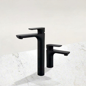 Robinet de lavabo moderne pour salle de bain, mitigeur eau chaude et froide, anti-éclaboussures, pour lavabo sur comptoir - Product Image 3