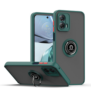 Expédition rapide pour Motorola G 5G Sports Design <span class=keywords><strong>coque</strong></span> de téléphone avec porte-anneau magnétique dur givré mat PC couverture arrière - Product Image 2
