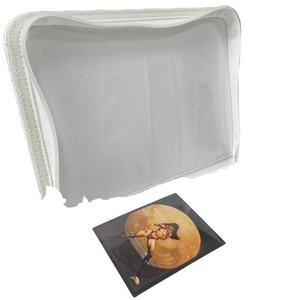 Reliures à anneaux en PVC vinyle blanc A4 personnalisables, pochettes transparentes, 3/4 vis métalliques, style bureau, couverture en cuir et plastique, cadeau - Product Image 4