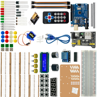 Kit de Démarrage Électronique OKY1037 : Composants Essentiels pour Enfants avec LED, Buzzer, Condensateur, Résistance et Kit de Boutons