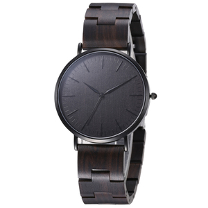 นาฬิกาไม้จากโรงงานโดยตรง พร้อมกลไกญี่ปุ่น กันน้ำได้ - Product Image 1
