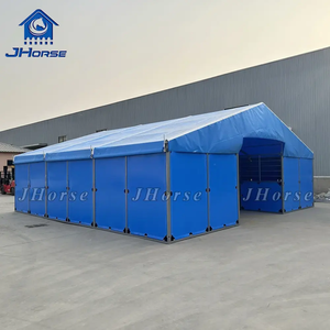 内部一時的なスチールフレームPVCホース安定フロントホースストールボックスドア棚用 - Product Image 4