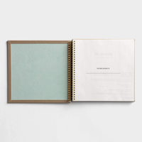 Journal de prière personnalisé avec reliure en cuir, impression de livre, journal de prière en spirale, journal d'affirmation, journal de sermon, journal d'étude biblique
