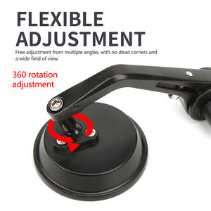 Accessoires <span class=keywords><strong>de</strong></span> Moto Rétroviseurs Moto Universels Ronds en Verre Bleu pour <span class=keywords><strong>Embout</strong></span> <span class=keywords><strong>de</strong></span> <span class=keywords><strong>Guidon</strong></span> - Product Image 4