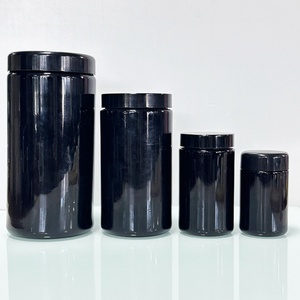 ขวดแก้ว UV ขนาด 200 มล. พร้อมโลโก้สั่งทำพิเศษ  บรรจุ 200 กรัม  ขวดเก็บของสีม่วงเข้มป้องกันรังสียูวี ปิดสนิท กลิ่นไม่รั่วซึม  ขวดแก้วเก็บของแบบอัลตราไวโอเลตสำหรับเครื่องสำอาง - Product Image 1