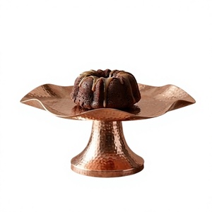 Trending Design Cupcake <b>Stand</b> Rose Gold Gold Plated Cupcake <b>Stand</b> <b>Tea</b> Party Pastry Serving Platter Multiple Size - Product Image 2