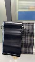 Tuiles solaires photovoltaïques incurvées 50W pour toitures résidentielles, système de production d'énergie solaire intégré aux bâtiments