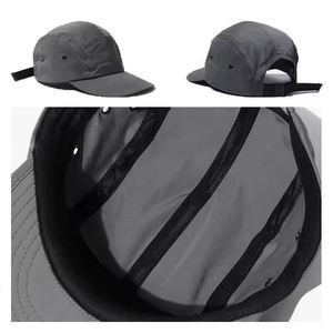 Custom Oxford Sporty Waterproof Outdoor Quick Dry 6-Panel <b>Baseball</b> <b>Cap</b> with Custom Logo and Adjustable Fit - Product Image 2