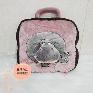 Coussins décoratifs 3D mignons à motif de dessin animé, couvertures climatisées double usage, couvertures de sieste pour bureau, vente en gros transfrontalière - Product Image 6