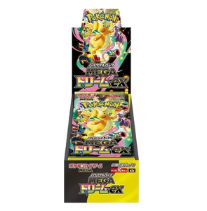 Paquete de Refuerzo de Cartas Coleccionables de Pokémon TCG Mega M2A Super Evolved Dream EX Original Japonés, Venta al por Mayor, Caja Original con <span class=keywords><strong>Película</strong></span> Protectora - Product Image 1