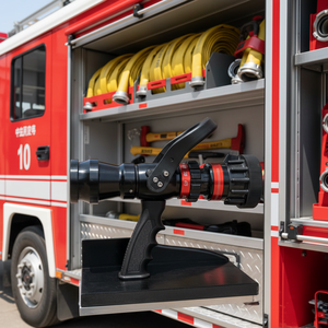 Buse à incendie de qualité supérieure 475 LPM, raccord BS, multifonctionnelle, poignée pistolet réglable, pour lutte contre l'incendie - Product Image 5