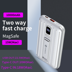 Cargador inalámbrico magnético Pd22.5w Banco de energía móvil de carga rápida con uso de capacidad de 10000mAh para soporte - Product Image 2