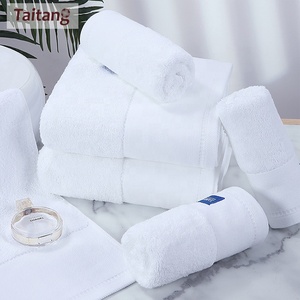 <span class=keywords><strong>Toallas</strong></span> de baño para la cara bordadas de lujo para <span class=keywords><strong>Hotel</strong></span> Spa, 100% algodón, Toalla blanca de colección de <span class=keywords><strong>Hotel</strong></span>, logotipo personalizado - Product Image 3