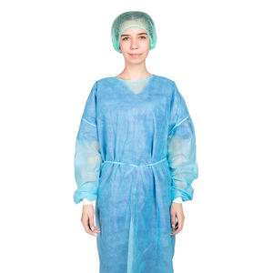 ชุดป้องกันแบบใช้แล้วทิ้งชนิดไม่ถักทอ โพลีโพรพิลีน สำหรับผู้ป่วยในโรงพยาบาล ทันตแพทย์ ห้องผ่าตัด - Product Image 3