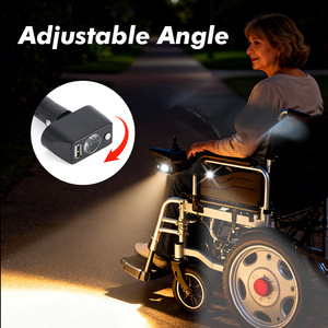 Controlador de Iluminación Nocturna LED para <span class=keywords><strong>Silla</strong></span> de Ruedas Eléctrica <span class=keywords><strong>con</strong></span> Conector XLR de 3 Pines, Compatible <span class=keywords><strong>con</strong></span> la Mayoría de los Modelos de <span class=keywords><strong>Silla</strong></span> de Ruedas - Product Image 4