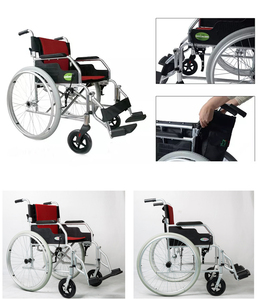 <span class=keywords><strong>Fauteuil</strong></span> roulant manuel en aluminium d’acier désactivé <span class=keywords><strong>orthopédique</strong></span> <span class=keywords><strong>médical</strong></span> - Product Image 3