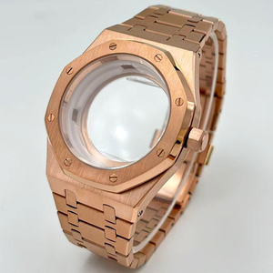 ตัวเรือนนาฬิกาข้อมือผู้ชายแบบกันน้ำ ขนาด 42 มม. ทำจากสแตนเลสสตีล กระจกแซฟไฟร์ พร้อมสายนาฬิกา ใช้กลไก NH35  รับผลิตแบบ ODM OEM  ลายต้นโอ๊ค - Product Image 1