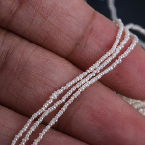 1-1.25mm Tiny Small <strong>White</strong> Freshwater Natural <strong>Pearl</strong> Stand For Make Small <strong>Pearl</strong> <strong>Necklace</strong>