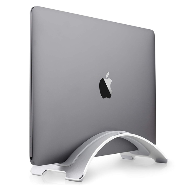 Adjustable Aluminum Alloy Desk Notebook Vertical Laptop Stand Easy-carrying in Stock