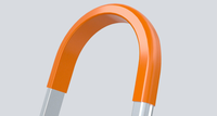 Usine Vente Chaude Échelle Pliante En Aluminium Large Pédale Escalier Échelle Ménage Échelle