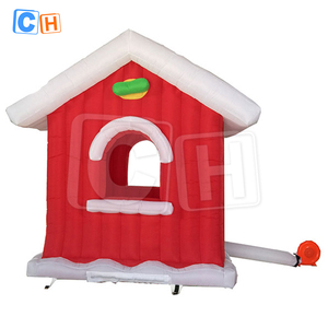 Gruta inflable de Papá Noel con iluminación LED de 2,5 m/casa inflable de Navidad/tienda inflable de Navidad - Product Image 5