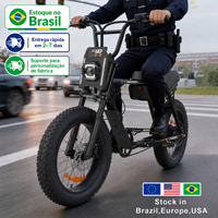 Vélo électrique ZUMI US Brazil Stock 1000W pour adultes, suspension intégrale, pneus larges, tout-terrain, vente en gros directe d'usine, OEM ODM