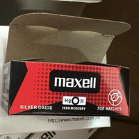 Batería de Óxido de Plata MAXELL 364 371 377 395 1.55V, Venta al por Mayor de Pilas de Botón para Electrónica de Consumo