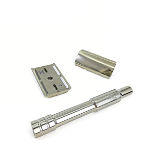 Lightweight 5-Blade Closed Comb Safety <strong>Razor</strong> Portable Handheld Shaver Mirror Finish For Close Clean Shave - Product Image 3