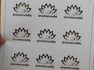 OEM/ODM <span class=keywords><strong>Promo</strong></span> or déformé logo personnalisé cmjl impression étiquette adhésive autocollant nouveau design adhésif imperméable 3m vinyle autocollant - Product Image 3