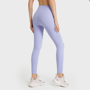 Pantalon de yoga taille haute hanche en forme de M ne laisser aucune trace pied bouche Fitness hanche levage Leggings pour les sports féminins - Product Image 3