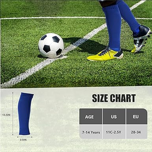 Calcetines atléticos de fútbol para niños, calcetines de fútbol antideslizantes, Mangas de pantorrilla, calcetines de fútbol, calcetines deportivos de fútbol - Product Image 2