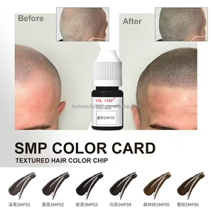 Pigmento de Micropigmentación Capilar SMP de Marca Privada, Tinta para Tatuaje de Línea Capilar, Micropigmento para Maquillaje Permanente - Product Image 4