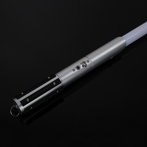 <span class=keywords><strong>Sabre</strong></span> <span class=keywords><strong>laser</strong></span> transfrontalier pour la main coupée d'<span class=keywords><strong>Anakin</strong></span>, jouet <span class=keywords><strong>laser</strong></span> rétractable pixelisé à changement <span class=keywords><strong>de</strong></span> couleur, contrôlé par application, en métal - Product Image 2