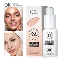 Maquillage à Marque Privée Hydratant Couvrance Totale Imperméable Longue Tenue Changeant de Couleur Fini Mat