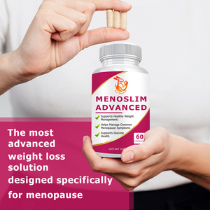 Cápsulas Menoslim Advanced Personalizadas OEM ODM, Suplemento de Extracto de Ashwagandha, Fórmula para la Pérdida de Peso, Apoyo Hormonal - Product Image 4