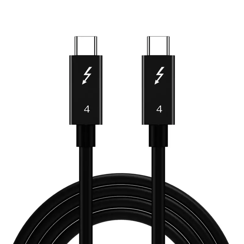 Cable USB4 de 40Gbps, 100W, carga rápida, Usb C a Usb C, compatible con Cable dual 8K 60Hz, Compatible con Cable Thunderbolt 4