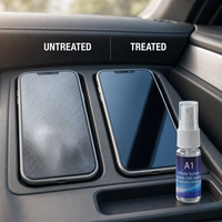 Protecteur d'écran liquide de qualité industrielle A1, nano micro-silice, essence céramique invisible modifiée anti-rayures, Guangdong