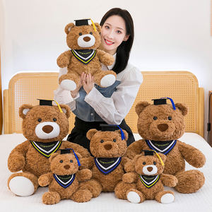 Peluches de Alta Calidad al Por Mayor Animales de Peluche Personalización de Oso de Graduación Entrega Rápida Oso de Peluche de Felicitación - Product Image 5