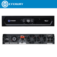 Amplificateur de puissance professionnel double canal CROWN KVS1000 1350W Stéréo 2700W en pont 2U Montage en rack Système audio PA Garantie 3 ans