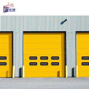 <span class=keywords><strong>Porte</strong></span> de <span class=keywords><strong>garage</strong></span> coupe-vent industrielle <span class=keywords><strong>Porte</strong></span> d'entrepôt à levage vertical pour utilisation en usine - Product Image 1