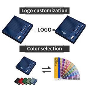 Caja de Regalo Promocional para Oficina, con Logotipo Personalizado, Set de Cuaderno y Bolígrafo para Empleados Corporativos, Regalo de Navidad - Product Image 6