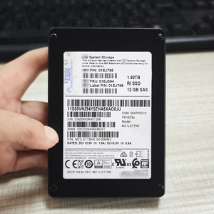 Disque SSD d'occasion pour entreprises, 1,92 To, SAS 12 Gbit/s, 2,5 pouces, pour stockage de matériel et logiciels informatiques en gros - Product Image 1
