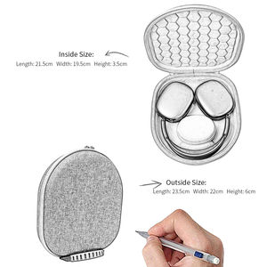 กระเป๋าใส่หูฟังฮาร์ด EVA สำหรับ Bang & Olufsen Beoplay H95 H9i <span class=keywords><strong>HX</strong></span>,กล่องป้องกันหูฟัง <span class=keywords><strong>B</strong></span> & <span class=keywords><strong>O</strong></span> H9 3rd Gen กระเป๋าใส่หูฟังสำหรับเดินทาง - Product Image 3