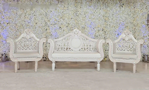 Conjunto de Sofás Clásicos para Novios, Elegantes para Eventos de Boda, Escenario de Recepción, Sofá Nupcial Asiático, Sofá para Novios en USA - Product Image 2
